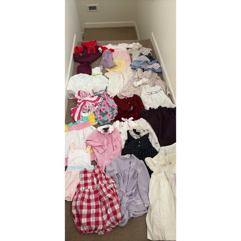 Girls Clothing‎ dress pants Lot (Size 12-2T)  TRUE Vtg OSH 24+ items bubble butt